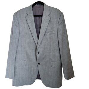 Daniel Cremieux Loro Piana Size 46L Herringbone Blazer‎ Wool Sport Coat Gray
